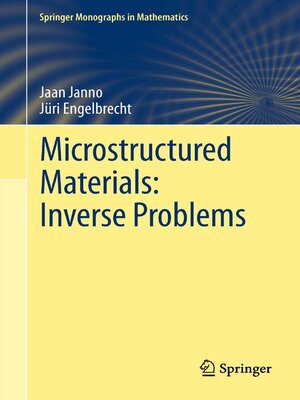 cover image of Microstructured Materials